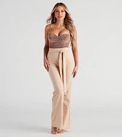 Sparkle and Shine Rhinestone Bustier