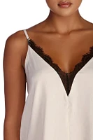 Loving Lace Satin Cami