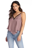 Loving Lace Satin Cami