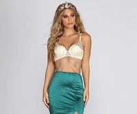 Under The Sea Mermaid Bra