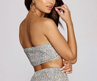 Flaunt It Floral Crop Top