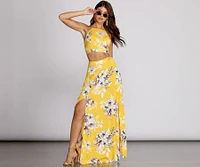 Island Time Floral Top