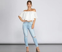 Flowy Feels Crop Top