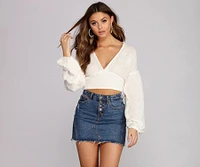 Ibiza Cutout Cotton Gauze Top