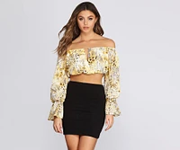 Untamed Off-The-Shoulder Top