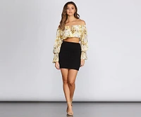 Untamed Off-The-Shoulder Top