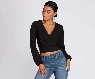 Wrapped Sophistication Blouse