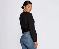 Wrapped Sophistication Blouse