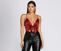Sleek Satin Bodysuit