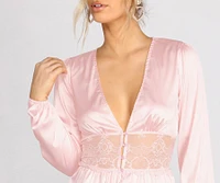 Chic And Sleek Satin Top