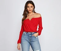 Sophisticated Chiffon Strapless Top