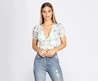 Bloom Floral Crop Top
