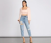 Got That Chic Vibe Crop Top