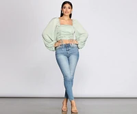 Got That Chic Vibe Crop Top