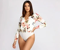 Floral Head Over Heels Bodysuit