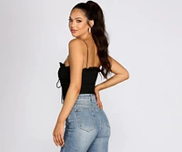 Ready Or Not Ruched Bodysuit
