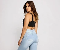 Major Babe One Shoulder Crop Top