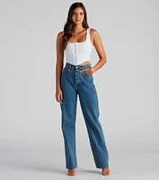 Hook and Eye Corset Crop Top