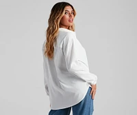Office Chic Collared Button Up Blouse