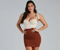 The Sun Tie Strap Corset