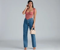 The Sun Tie Strap Corset