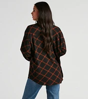 All The Trendy Vibes Button-Up Top