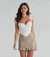 The Sun Tie Strap Corset