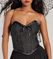 Fallen Fairy Lace-Up Corset Top