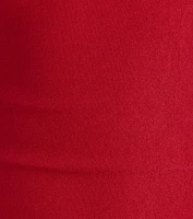 Double Up Sleeveless Ruched Crop Top