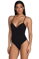 A Little Boost Bustier Bodysuit