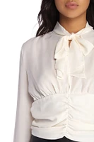 Upscale Chiffon Blouse