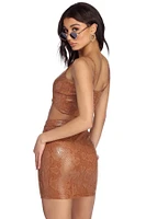 Slither With Sass Crop Top