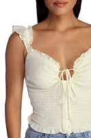 Button Up Smock Top