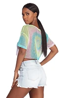 Caught Good Vibes Top