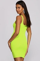 You Glow Girl Mini Dress