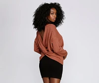 What's Knot To Like Pullover