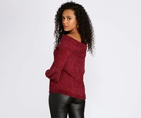Soft And Cozy Chenille Sweater