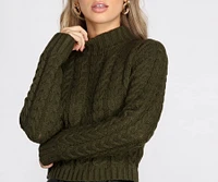 Laidback Lady Tie Back Sweater