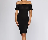 True To Your Heart Mini Dress