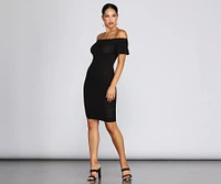 True To Your Heart Mini Dress