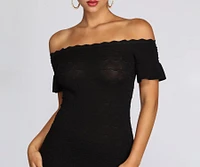 True To Your Heart Mini Dress