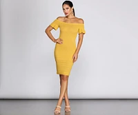 True To Your Heart Mini Dress