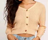 Keeping Knit Cute Cardigan