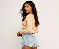 Keeping Knit Cute Cardigan
