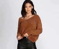 Ready To Chill Chenille Sweater