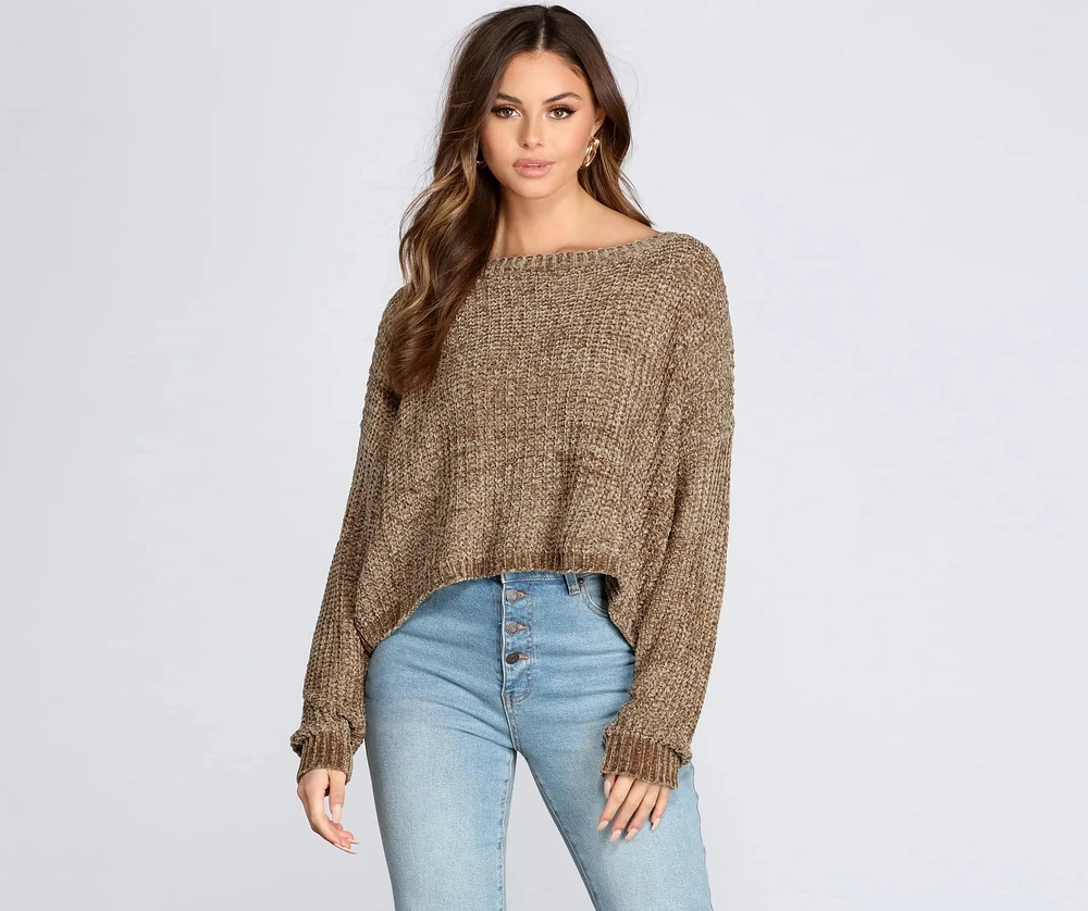 Soft and Snug Crop Sweater