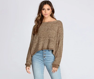 Soft and Snug Crop Sweater