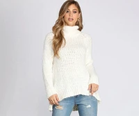 Soft And Sweet Turtleneck Sweater