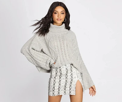 All Up Knit Sweater