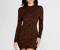 Stripe A Pose Sweater Dress